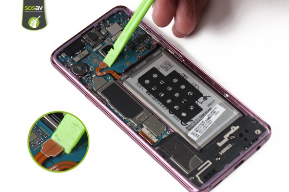 Guide photos remplacement connecteur de charge Galaxy S9 (Etape 10 - image 1)