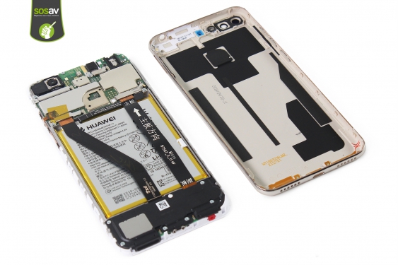 Guide photos remplacement connecteur de charge Huawei Y6 2018 (Etape 6 - image 1)