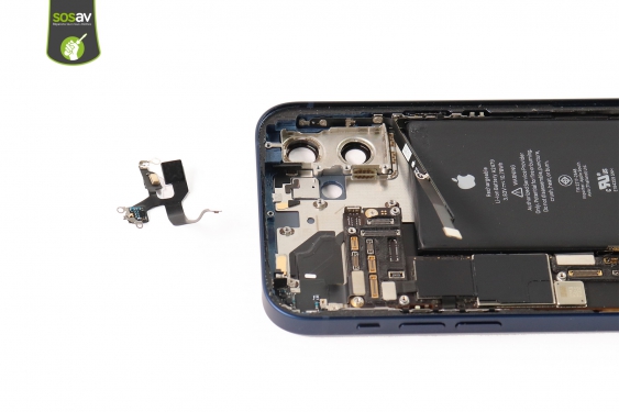 Guide photos remplacement nappe flash & micro secondaire iPhone 12 (Etape 21 - image 1)