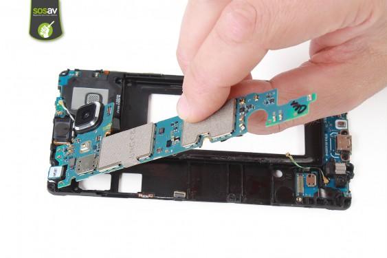 Guide photos remplacement nappe connecteur de charge Samsung Galaxy A5 (Etape 35 - image 1)