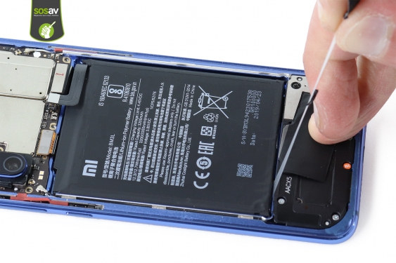 Guide photos remplacement batterie Xiaomi Mi 9 (Etape 10 - image 4)