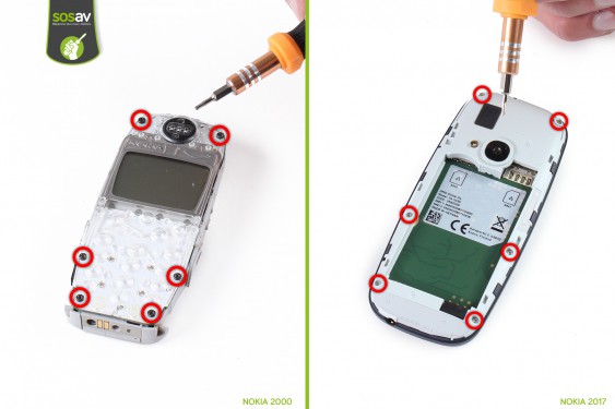 Guide photos remplacement démontage complet Nokia 3310 (2017) (Etape 5 - image 1)