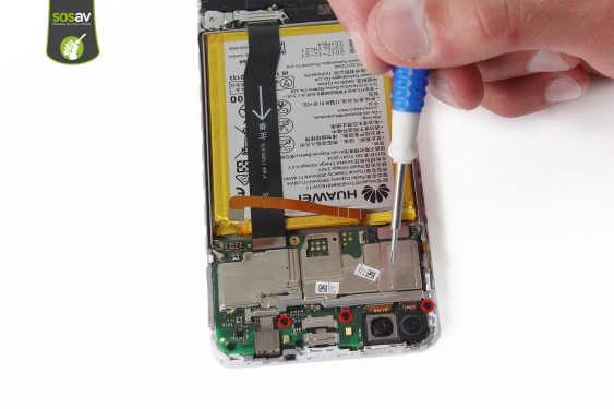 Guide photos remplacement carte mère Huawei P Smart (Etape 11 - image 1)
