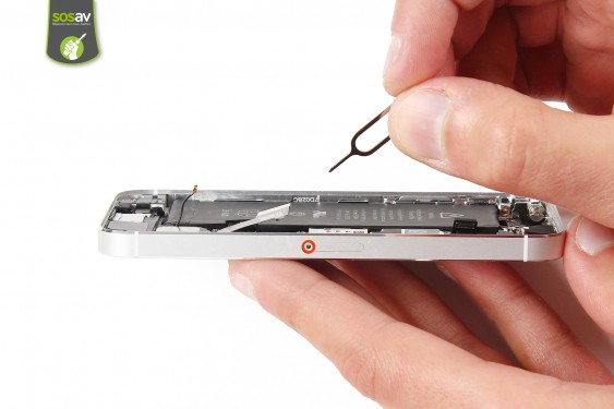Guide photos remplacement bouton power iPhone 5S (Etape 13 - image 1)
