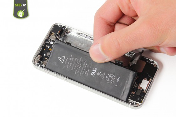 Guide photos remplacement bouton power iPhone 5S (Etape 20 - image 1)