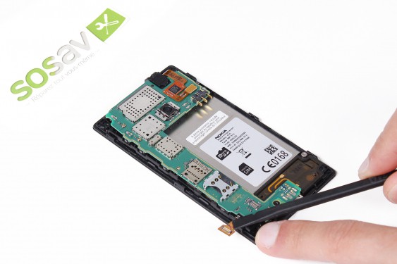 Guide photos remplacement carte mère Lumia 520 (Etape 10 - image 3)