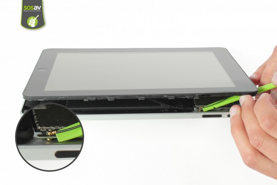 Guide photos remplacement connecteur de charge (dock) iPad 1 3G (Etape 7 - image 3)