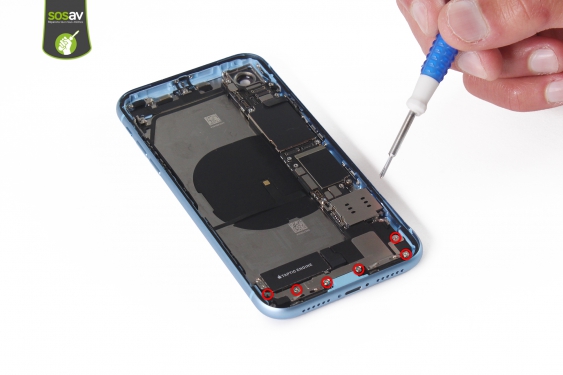 Guide photos remplacement démontage complet iPhone XR (Etape 12 - image 1)