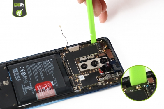 Guide photos remplacement haut-parleur interne OnePlus 7T Pro (Etape 18 - image 1)