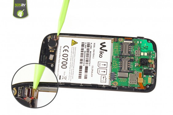 Guide photos remplacement connecteur de charge Wiko Cink Peax 2 (Etape 9 - image 1)