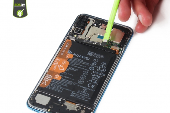 Guide photos remplacement nappe de liaison connecteur de charge Huawei P30 Lite (Etape 11 - image 2)