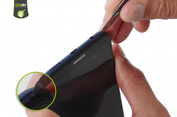 Guide photos remplacement vibreur Huawei Y7 2018 (Etape 4 - image 1)
