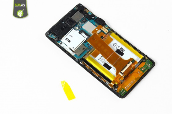 Guide photos remplacement haut-parleur interne Xperia T (Etape 10 - image 2)