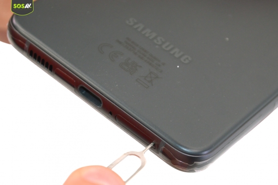 Guide photos remplacement batterie Galaxy S21 Fe (5G) (Etape 2 - image 1)