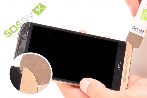 Guide photos remplacement nappe de liaision principale de la carte fille HTC one M8 (Etape 6 - image 1)