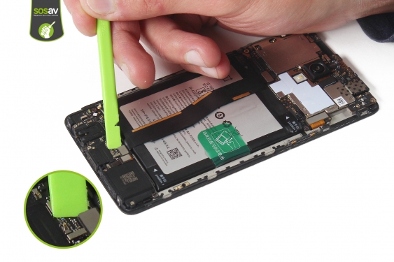 Guide photos remplacement haut-parleur externe / prise jack OnePlus 3T (Etape 15 - image 1)