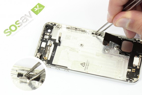 Guide photos remplacement levier tiroir carte sim iPhone 5 (Etape 32 - image 1)