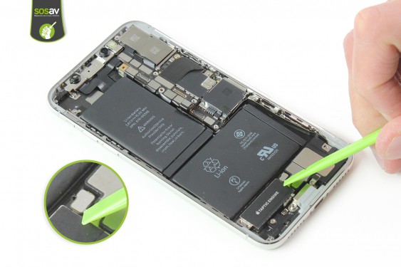 Guide photos remplacement haut-parleur externe iPhone X (Etape 19 - image 1)