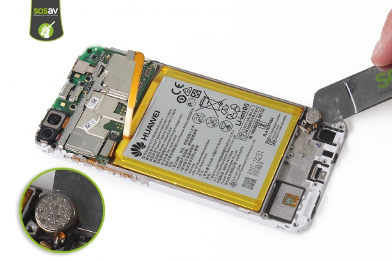 Guide photos remplacement vibreur Huawei P Smart (Etape 22 - image 2)