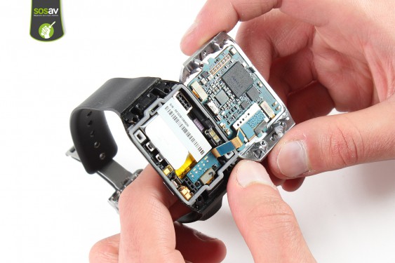 Guide photos remplacement bouton power Galaxy Gear 1 (Etape 6 - image 3)