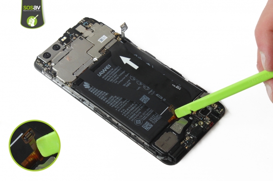 Guide photos remplacement connecteur de charge Huawei P10 (Etape 16 - image 2)
