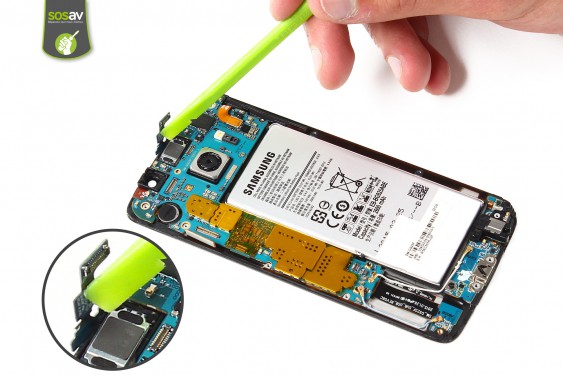 Guide photos remplacement haut-parleur interne/capteur de proximité/capteur de luminosité Samsung Galaxy S6 Edge (Etape 10 - image 2)