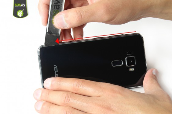 Guide photos remplacement caméra arrière Asus Zenfone 3 (Etape 7 - image 1)