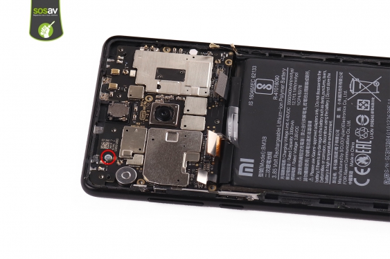 Guide photos remplacement caméra arrière / carte mère Xiaomi Mi Mix 2 (Etape 11 - image 1)
