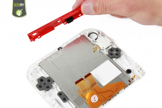 Guide photos remplacement elément plastique supérieur Nintendo 2DS (Etape 22 - image 2)