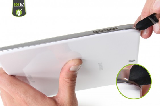 Guide photos remplacement caméra arrière Galaxy Tab 3 10.1 (Etape 2 - image 1)