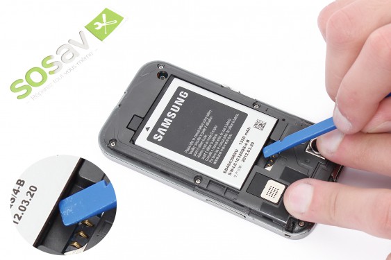 Guide photos remplacement batterie Samsung Galaxy Ace (Etape 4 - image 1)