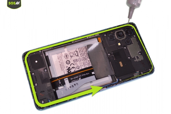 Guide photos remplacement batterie Galaxy A52 (Etape 14 - image 1)