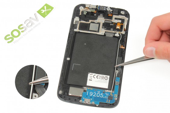 Guide photos remplacement ecran lcd Samsung Galaxy Mega (Etape 21 - image 3)