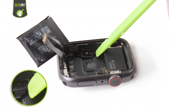 Guide photos remplacement batterie Apple Watch Series 4 - 44mm (Etape 10 - image 3)