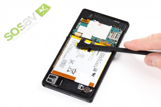 Guide photos remplacement haut-parleur externe Xperia Z (Etape 7 - image 4)