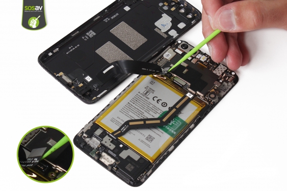 Guide photos remplacement nappe boutons volume OnePlus 5 (Etape 10 - image 2)