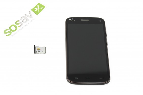 Guide photos remplacement carte sim Wiko Darkmoon (Etape 3 - image 2)