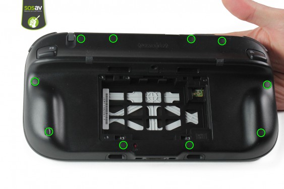 Guide photos remplacement ecran lcd Gamepad Wii U (Etape 7 - image 1)