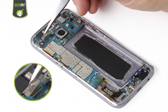 Guide photos remplacement connecteur de charge Samsung Galaxy S7 (Etape 18 - image 2)