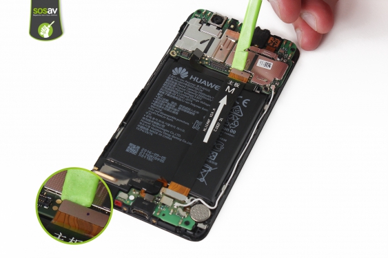 Guide photos remplacement batterie Huawei Nova (Etape 13 - image 1)