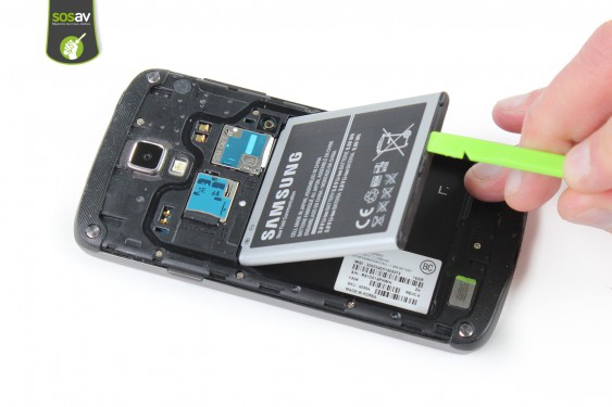 Guide photos remplacement lecteur sim et microsd Samsung Galaxy S4 Active (Etape 3 - image 2)