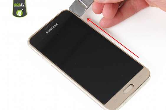 Guide photos remplacement châssis interne Samsung Galaxy J3 2016 (Etape 9 - image 2)