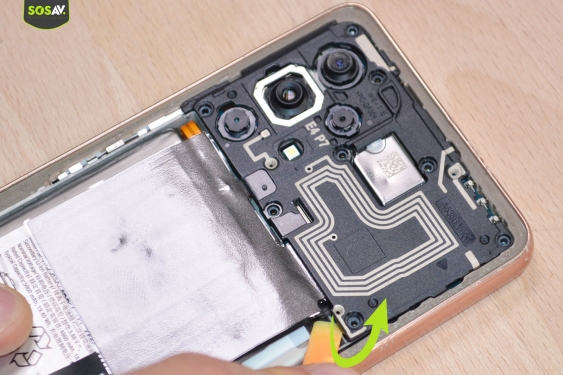 Guide photos remplacement connecteur de charge Galaxy A53 (Etape 4 - image 2)