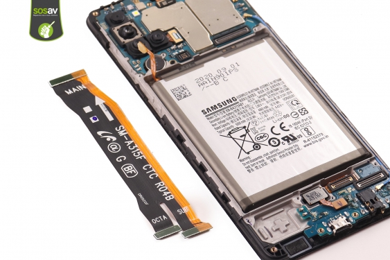 Guide photos remplacement batterie Galaxy A31 (Etape 11 - image 1)