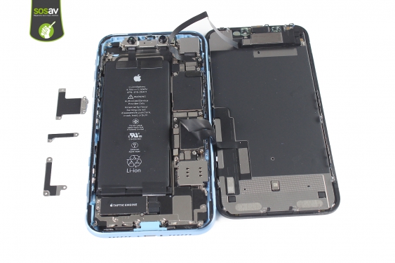 Guide photos remplacement antenne secondaire iPhone XR (Etape 8 - image 4)