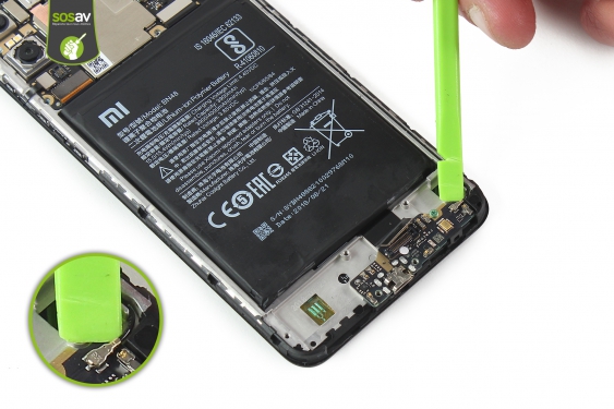 Guide photos remplacement connecteur de charge Redmi Note 6 Pro (Etape 18 - image 1)