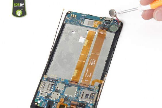 Guide photos remplacement connecteur de charge Wiko Pulp 4G (Etape 12 - image 3)