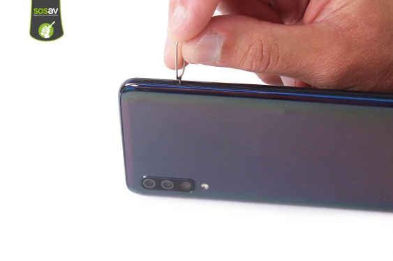 Guide photos remplacement batterie Galaxy A50 (Etape 2 - image 1)