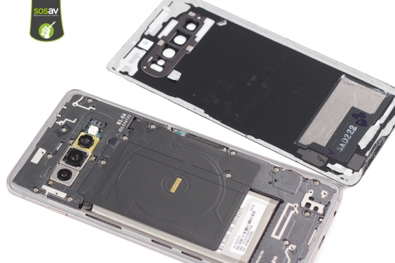 Guide photos remplacement vitre arrière Galaxy S10 (Etape 6 - image 1)