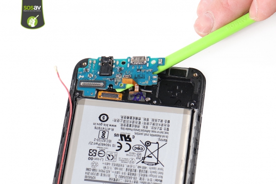 Guide photos remplacement connecteur de charge Galaxy A30s (Etape 18 - image 2)